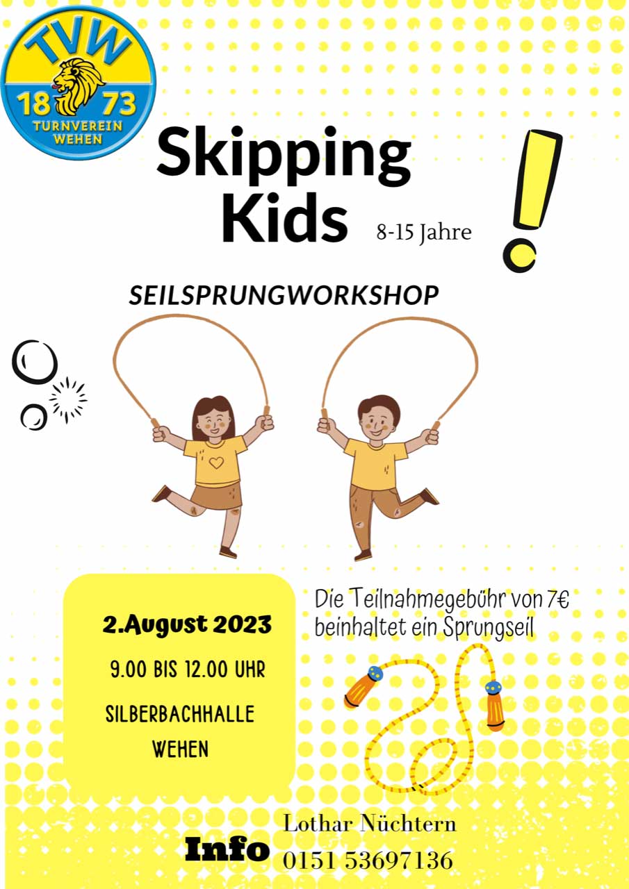 Ferienworkshop Seilspringen für Kids“
