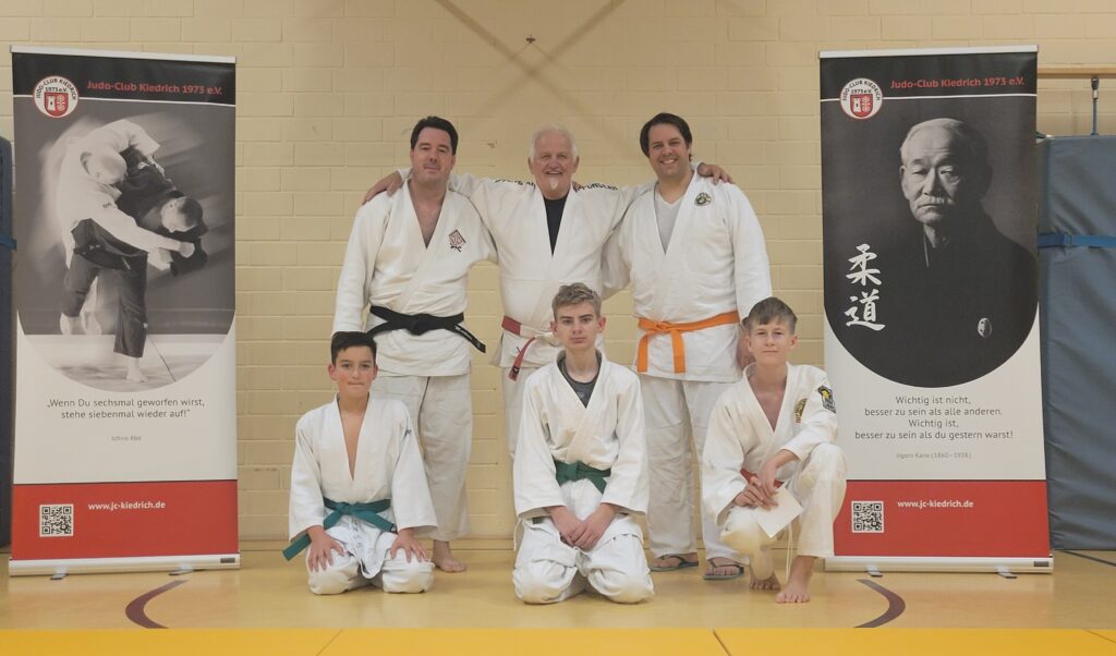 Judoka des TV-Wehen trainieren mit „Judo-Botschafter“ Franz Kofler