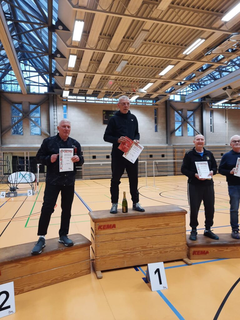 Dieter Faig - südwestdeutscher Meister Herreneinzel O70