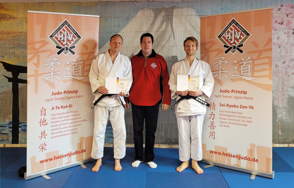 Stefan Wolf, Matthias Birk und Martin Vierengel
