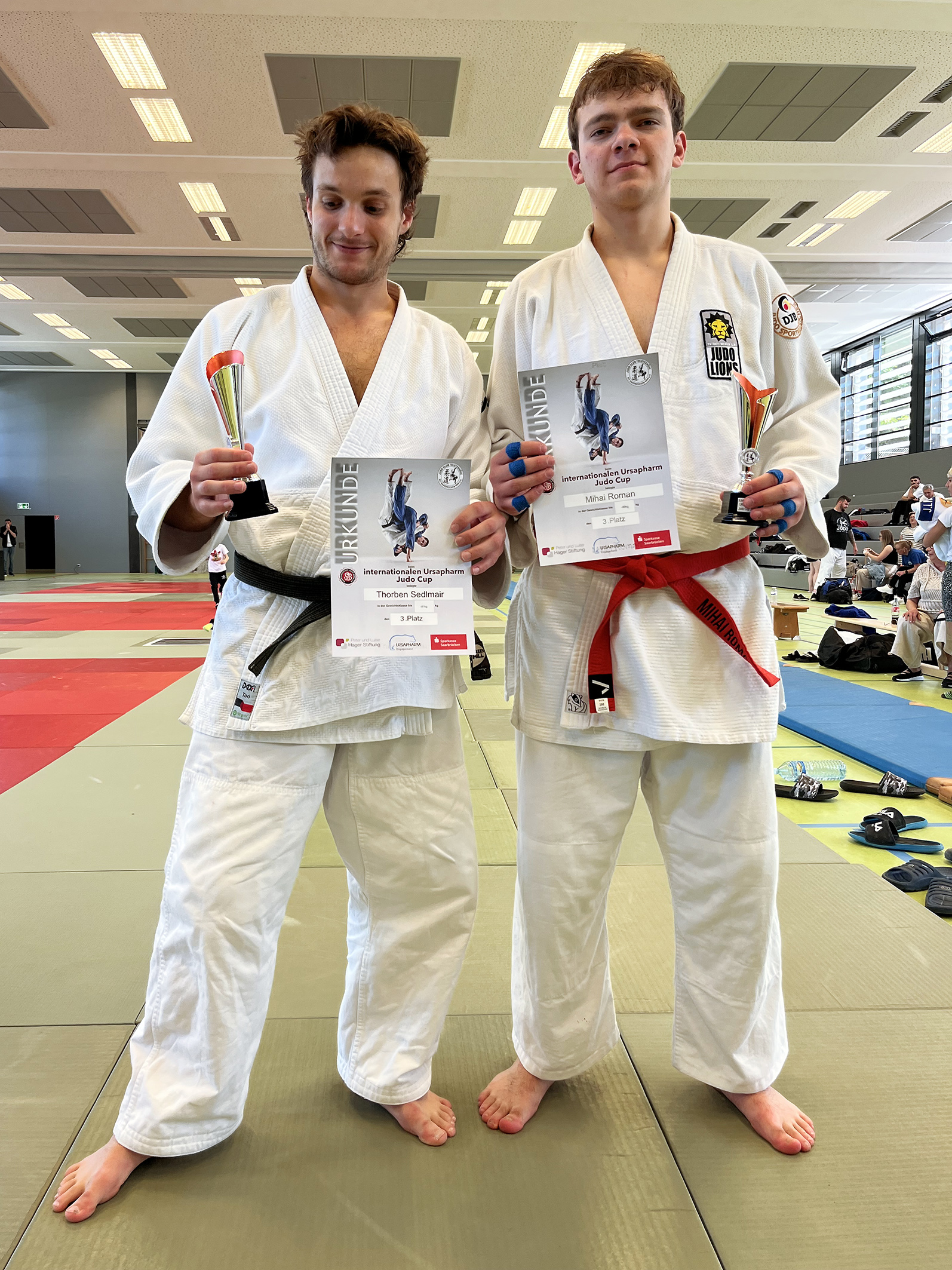 Thorben Sedlmair und Mihai Roman