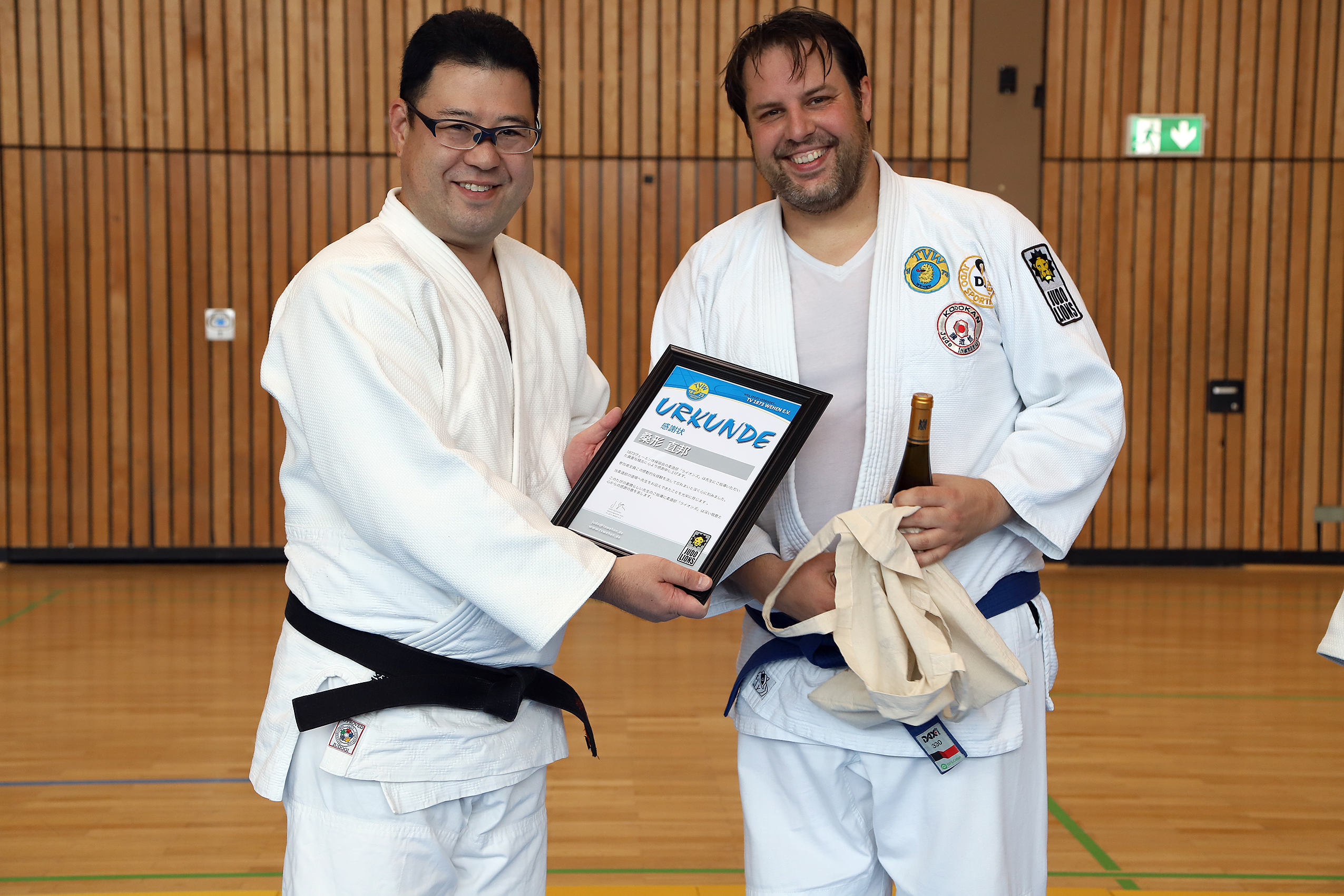 Meister Kuwagata begeistert Judoka - Foto 08