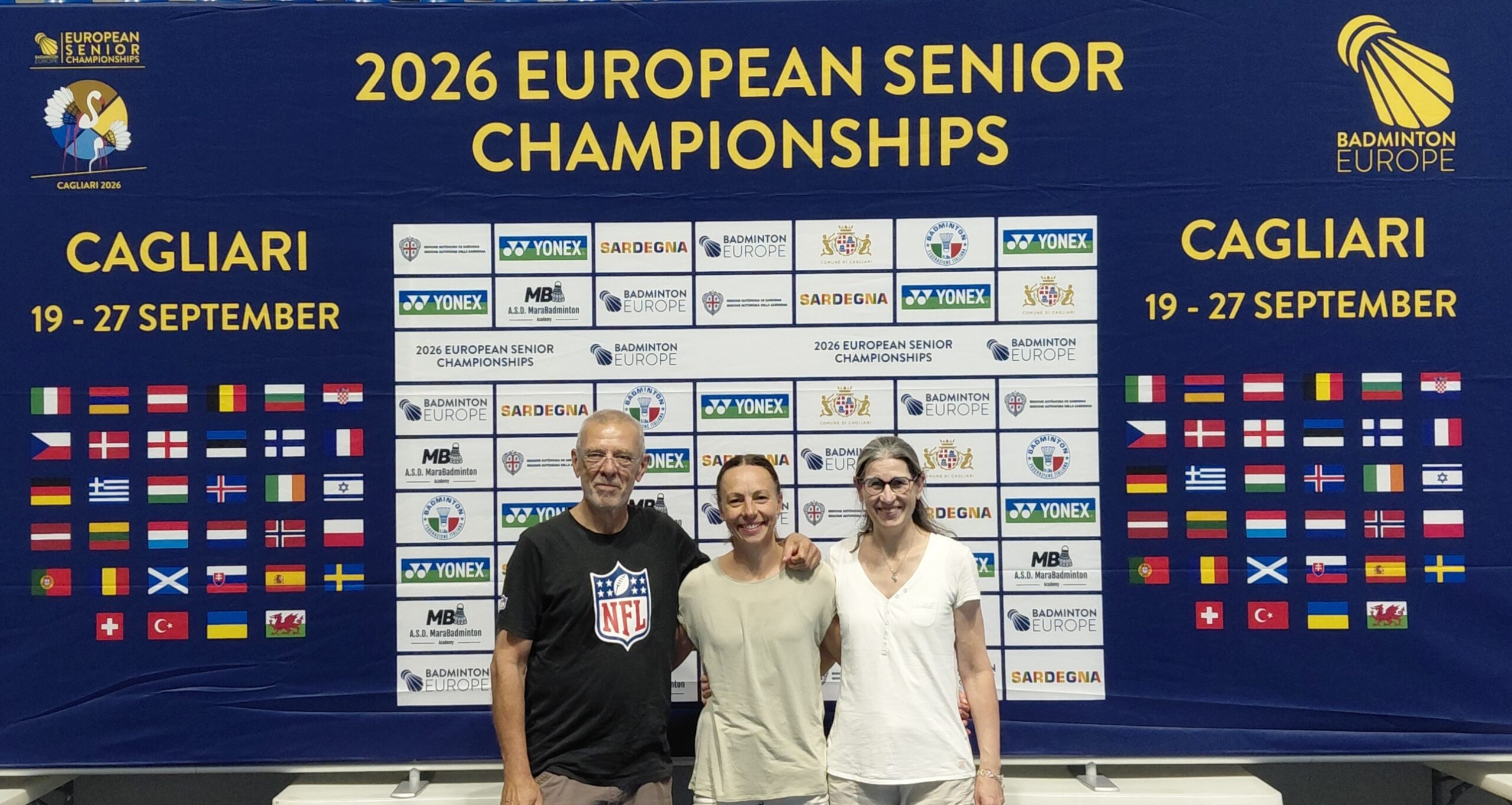 v.l.n.r: Dieter Faig, Stefanie Zubek, Valerie Cole