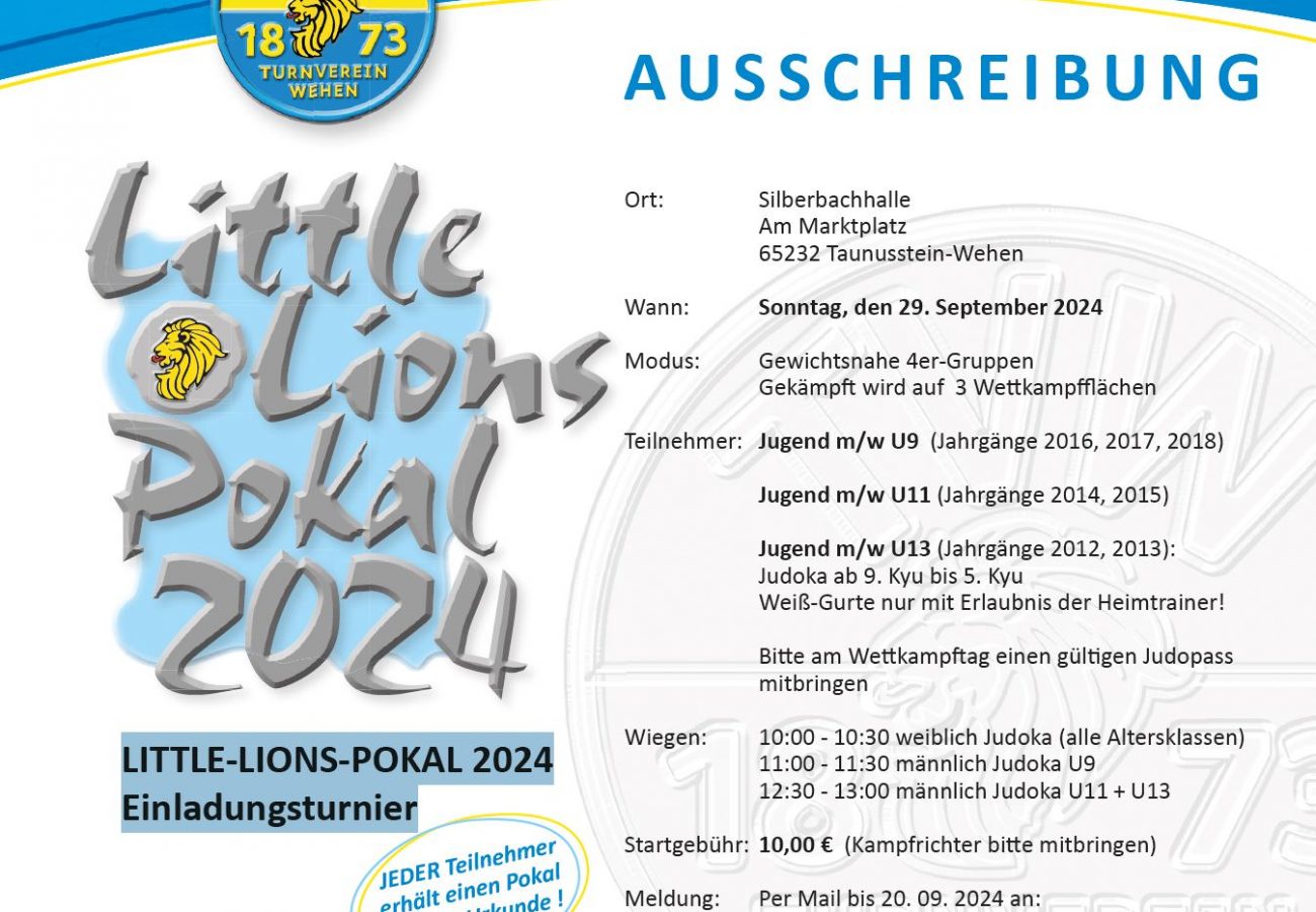 LITTLE-LIONS-POKAL 2024 Einladungsturnier